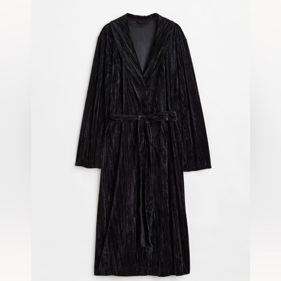 H&M Velour Dressing Gown/ Robe - Picture 4 of 6
